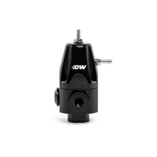 DeatschWerks - DeatschWerks DWR1000 Adjustable Fuel Pressure Regulator - Black - Demon Performance