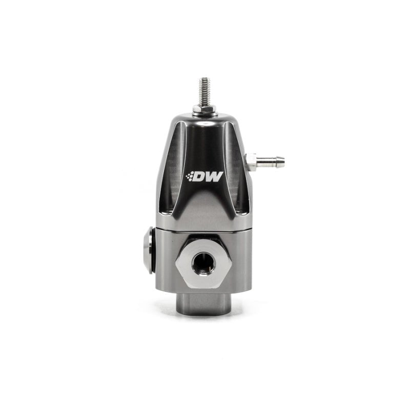 DeatschWerks - DeatschWerks DWR1000 Adjustable Fuel Pressure Regulator - Titanium - Demon Performance
