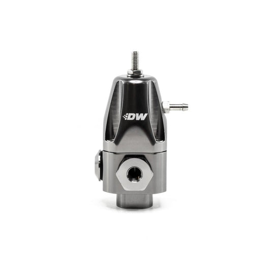DeatschWerks - DeatschWerks DWR1000 Adjustable Fuel Pressure Regulator - Titanium - Demon Performance