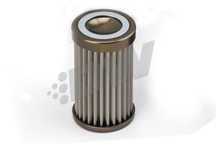 DeatschWerks - DeatschWerks Stainless Steel 100 Micron Universal Filter Element (fits 110mm Housing) - Demon Performance