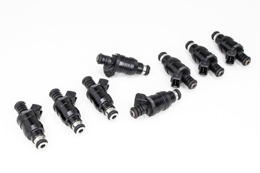 DeatschWerks - DeatschWerks Universal 1200cc Low Impedance 14mm Upper Injector - Set of 8 - Demon Performance