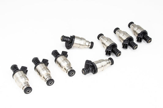 DeatschWerks - DeatschWerks Universal 1800cc Low Impedance 14mm Upper Injector - Set of 8 - Demon Performance