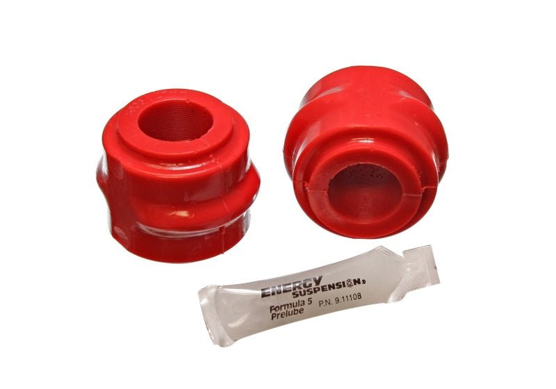 Energy Suspension - Energy Suspension 05-10 Chrysler 300C RWD/07-10 Charger RWD Red 32mm Front Sway Bar Bushing Set - Demon Performance