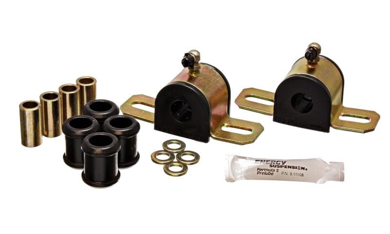 Energy Suspension - Energy Suspension 08-10 Chrysler 300C RWD / 07-10 Charger RWD Blk 17.5mm Rear Sway Bar Bushing Set - Demon Performance