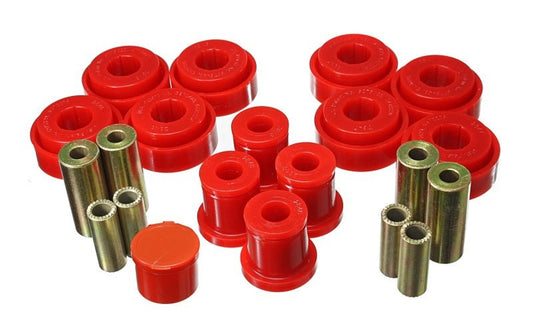 Energy Suspension - Energy Suspension Chrysler Red Front End Control Arm Bushing Set - Demon Performance