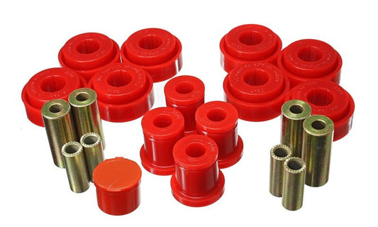 Energy Suspension - Energy Suspension Chrysler Red Front End Control Arm Bushing Set - Demon Performance