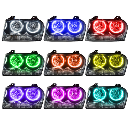 Oracle 05-10 Chrysler 300 V6 SMD HL - ColorSHIFT w/ Simple Controller