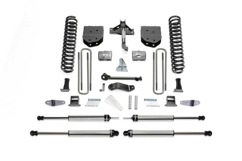 Fabtech - Fabtech 08-10 Ford F450/550 4WD 6in Basic Sys w/Dlss Shks - Demon Performance