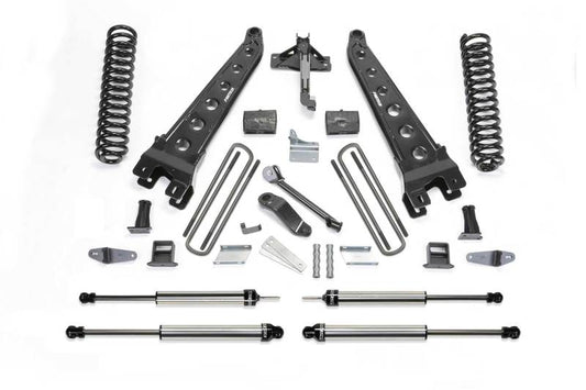 Fabtech - Fabtech 08-10 Ford F450/550 4WD 6in Rad Arm Sys w/Coils & Dlss Shks - Demon Performance