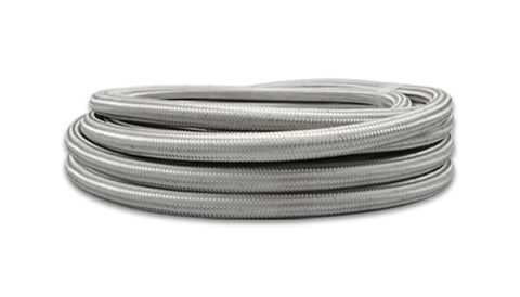 Vibrant SS Braided Flex Hose with PTFE Liner -12 AN (5 foot roll)