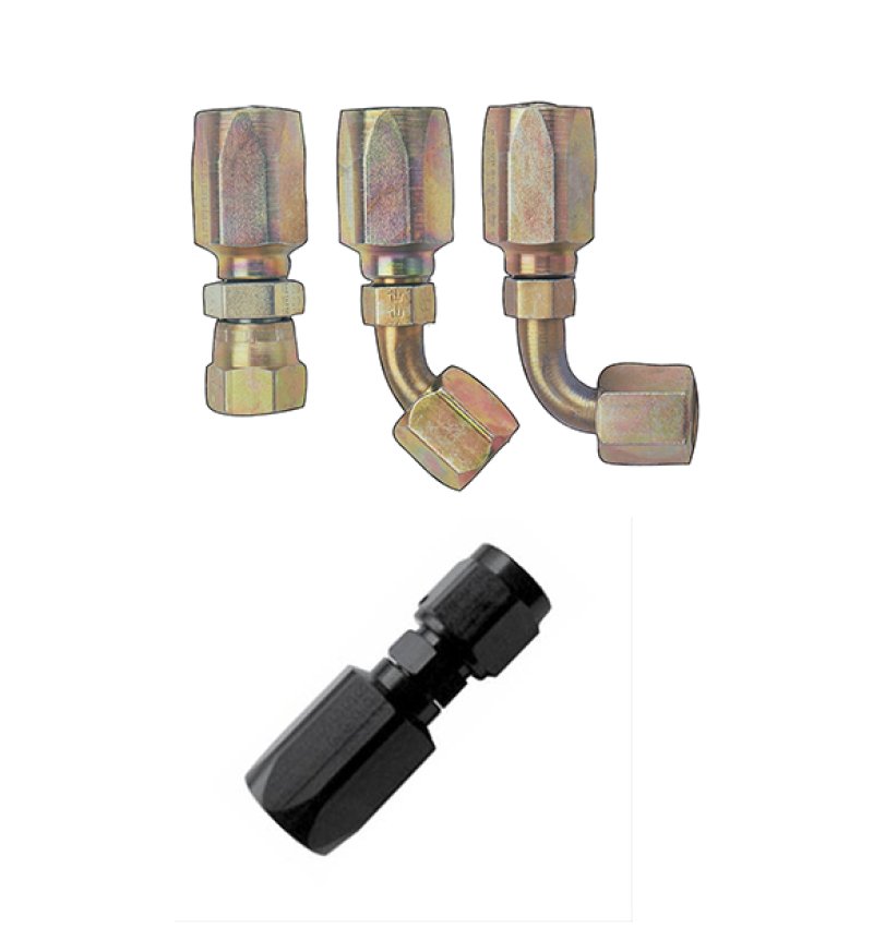Fragola - Fragola -10AN x 45 Degree Hose End - Power Steering - Demon Performance