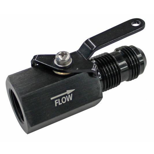 Fragola - Fragola 1/2in NPT Female Inlet x -10AN Male Outlet On/Off Shut Off Valve - Demon Performance