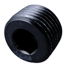 Fragola - Fragola 1/8 NPT Pipe Plug- Internal Black - Demon Performance