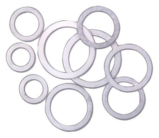 Fragola - Fragola 22mm Aluminum Crush Washer 10 Pack - Demon Performance