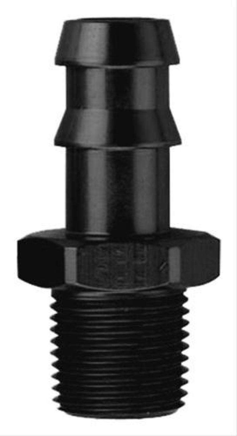 Fragola - Fragola 3/8 Hose Barb x 1/4 NPT - Black - Demon Performance