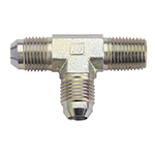 Fragola - Fragola -6AN Tee 1/4 NPT On Run - Steel - Demon Performance