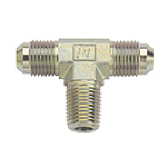 Fragola - Fragola -6AN Tee 1/4 NPT On Side - Steel - Demon Performance