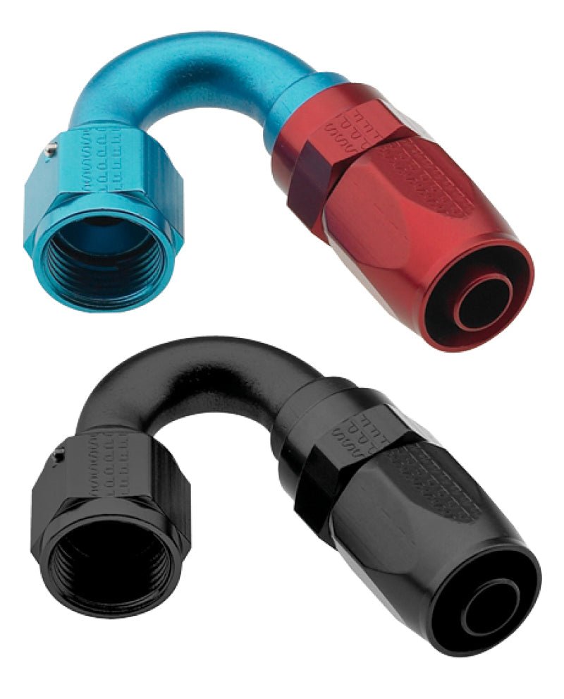 Fragola - Fragola -8AN x 150 Degree Pro-Flow Hose End - Black - Demon Performance