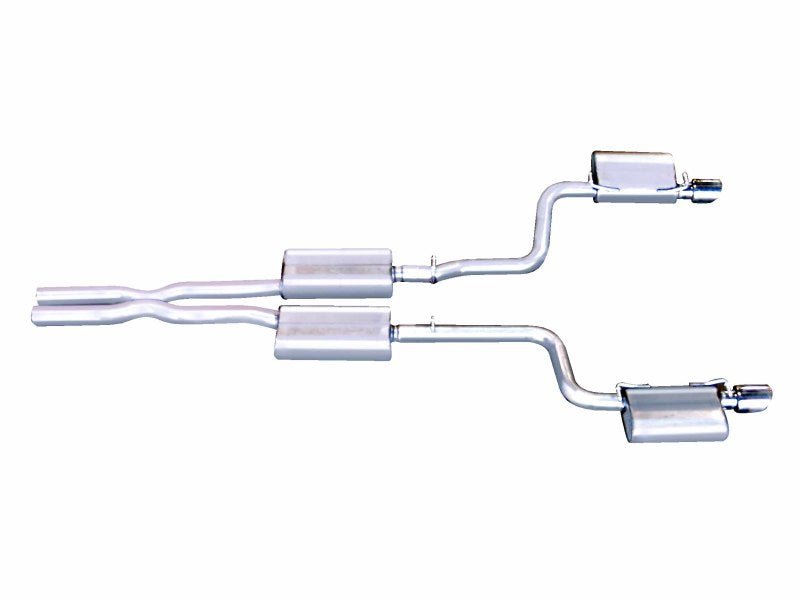 Gibson - Gibson 05-15 Chrysler 300 C 5.7L 2.5in Cat-Back Dual Exhaust - Stainless - Demon Performance