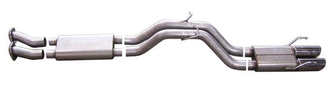Gibson - Gibson 06-10 Jeep Grand Cherokee SRT8 6.1L 3in Cat-Back Dual Exhaust - Aluminized - Demon Performance