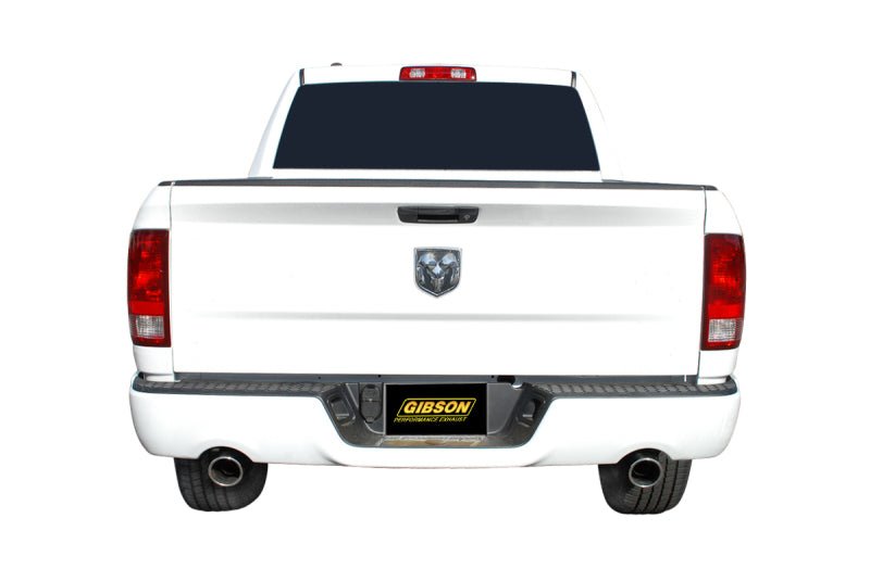 Gibson - Gibson 11-18 Ram 1500 Big Horn 5.7L 2.5in Cat-Back Dual Split Exhaust - Stainless - Demon Performance