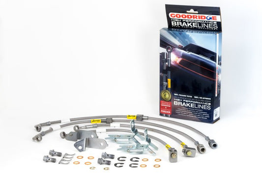 Goodridge - Goodridge 08-11 Dodge Challenger / 06-11 Charger / 05-08 Magnum SE Brake Lines - Demon Performance