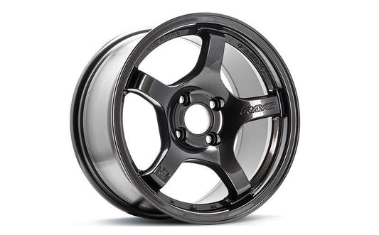 Gram Lights - Gram Lights 57CR 15x8.0 +35 4-100 Super Dark Gunmetal Wheel - Demon Performance
