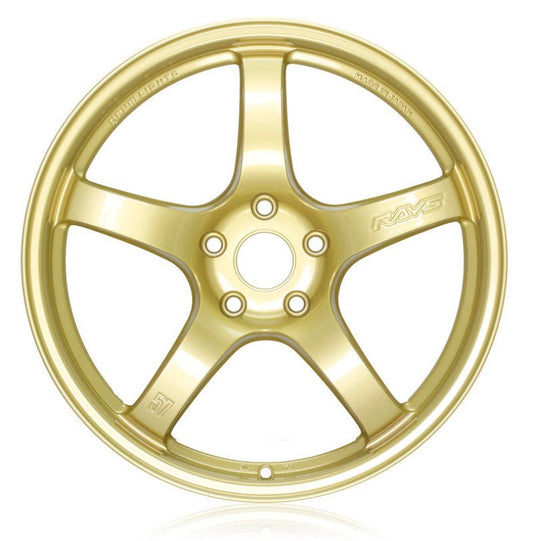 Gram Lights - Gram Lights 57CR 18x9.5 +38 5-100 E8 Gold Wheel (Minimum Order Quantity 20) - Demon Performance