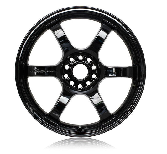 Gram Lights - Gram Lights 57DR 17x9.0 +22 5-114.3 Glossy Black Wheel - Demon Performance