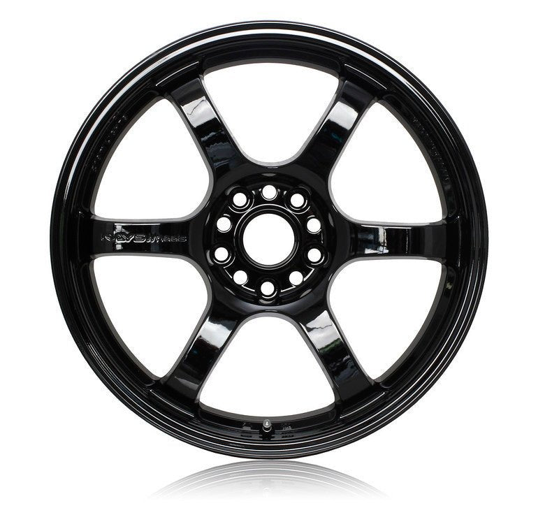 Gram Lights - Gram Lights 57DR 18x9.5 +12 5-114.3 Glossy Black Wheel - Demon Performance