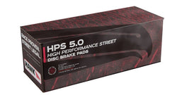 Hawk Performance - Hawk 11-12 Dodge Durango / 11-12 Jeep Grand Cherokee HPS 5.0 Rear Street Brake Pads - Demon Performance