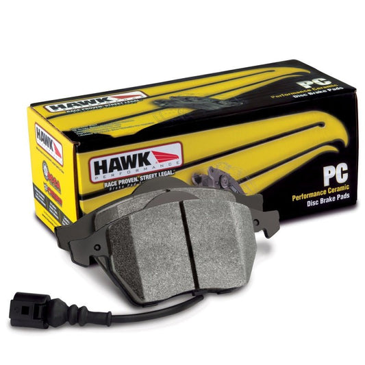 Hawk Performance - Hawk 11-12 Dodge Durango / 11-12 Jeep Grand Cherokee Perf Ceramic Rear Street Brake Pads - Demon Performance