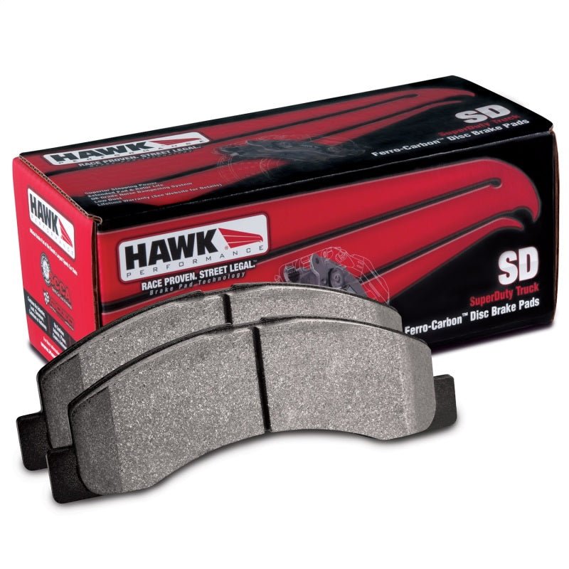 Hawk Performance - Hawk 11-14 Jeep Grand Cherokee (w/ 330mm/350mm Front Rotors) Super Duty Front Brake Pads - Demon Performance