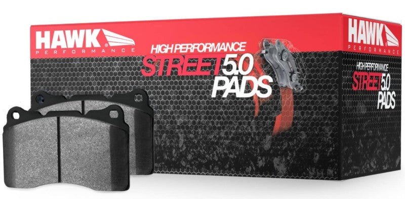 Hawk Performance - Hawk 14 - 19 Porsche 911 GT3/GT3 RS / 2016 Porsche Cayman GT4 HPS 5.0 Front Brake Pads - Demon Performance