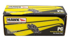 Hawk Performance - Hawk 15 - 17 Ford Mustang Performance Ceramic Rear Brake Pads - Demon Performance