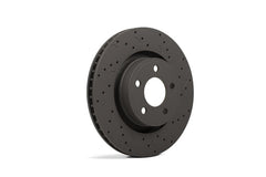 Hawk Performance - Hawk Talon 2007 Chrysler Aspen Drilled and Slotted Rear Brake Rotor Set - Demon Performance