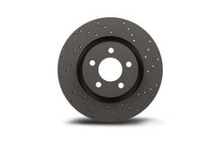 Hawk Performance - Hawk Talon 2011 Dodge Durango 330mm Front Disc Drilled and Slotted Front Brake Rotor Set - Demon Performance