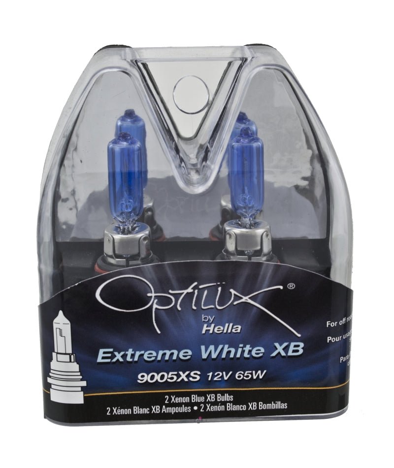 Hella - Hella 9005XS 12V 65W Xen White Bulb (Pair) - Demon Performance
