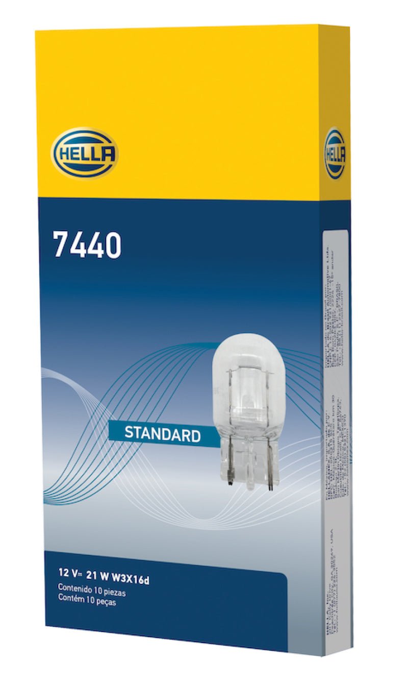 Hella - Hella Bulb 7440 12V 21W W3X16d T6.5 - Demon Performance