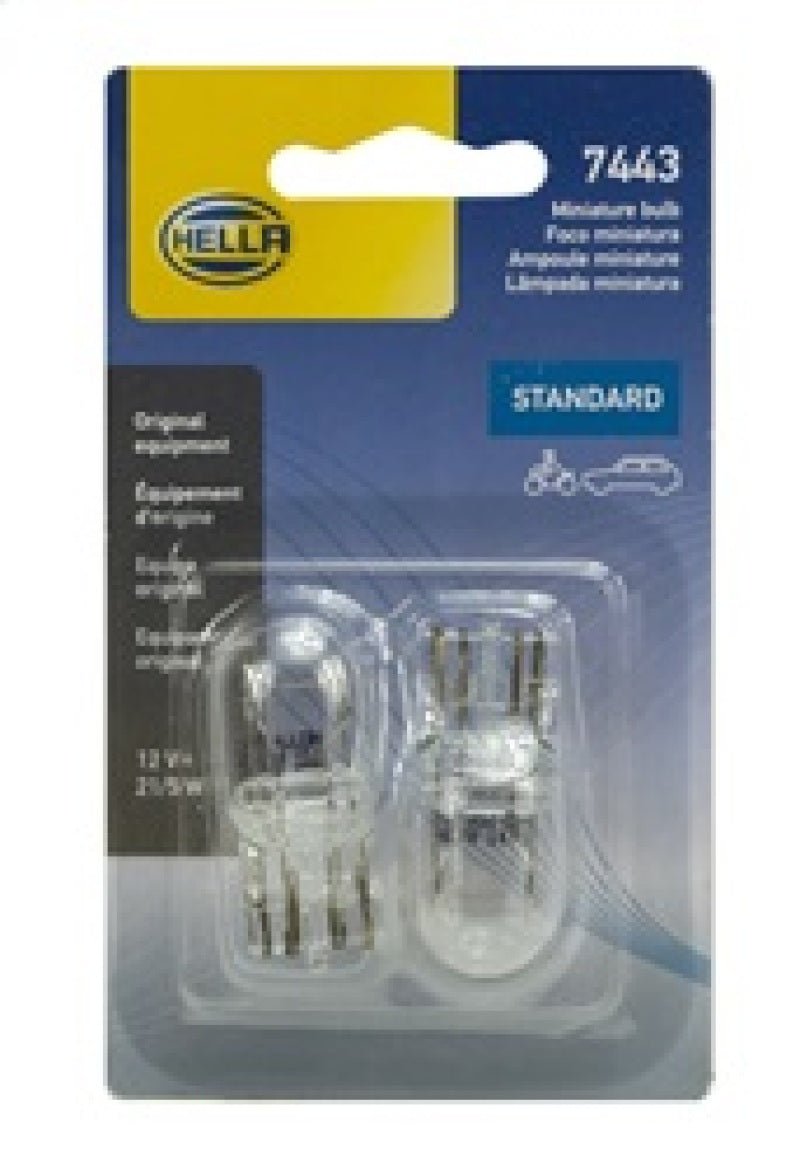 Hella - Hella Bulb 7443 12V 21/5W W3X16Q T65 (2) - Demon Performance