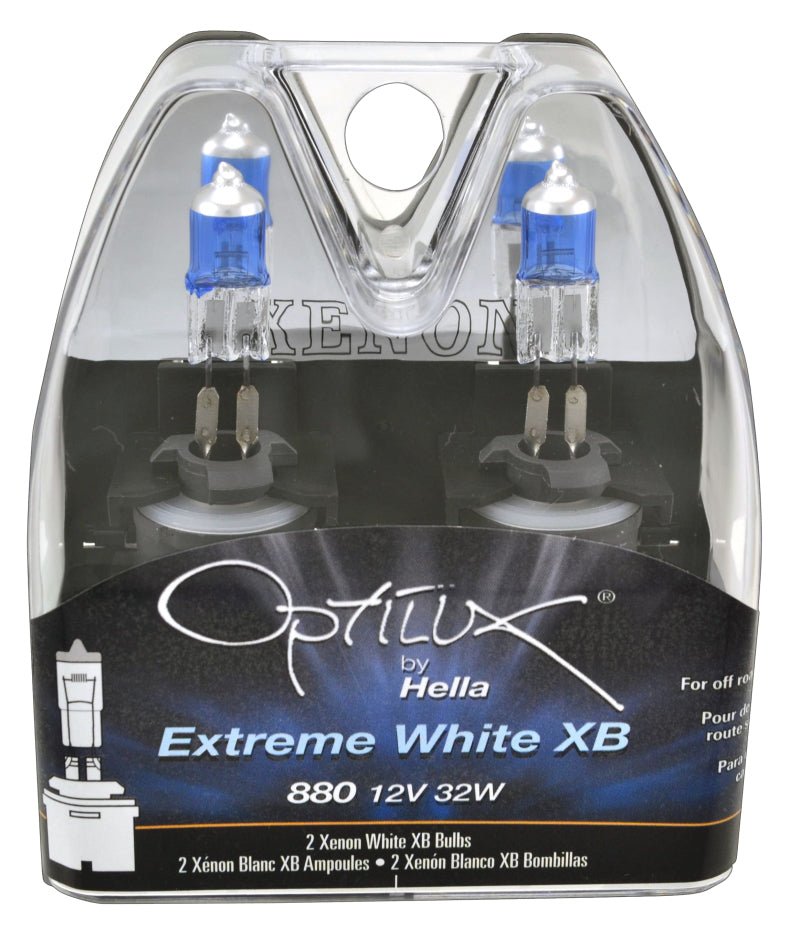 Hella - Hella Bulb 880 12V 32W Xen Wht Xb (2) - Demon Performance