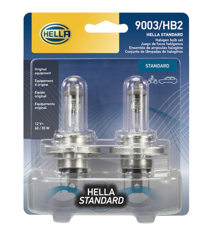 Hella - Hella Bulb 9003/Hb2 12V 60/55W P43T T46 (2) - Demon Performance