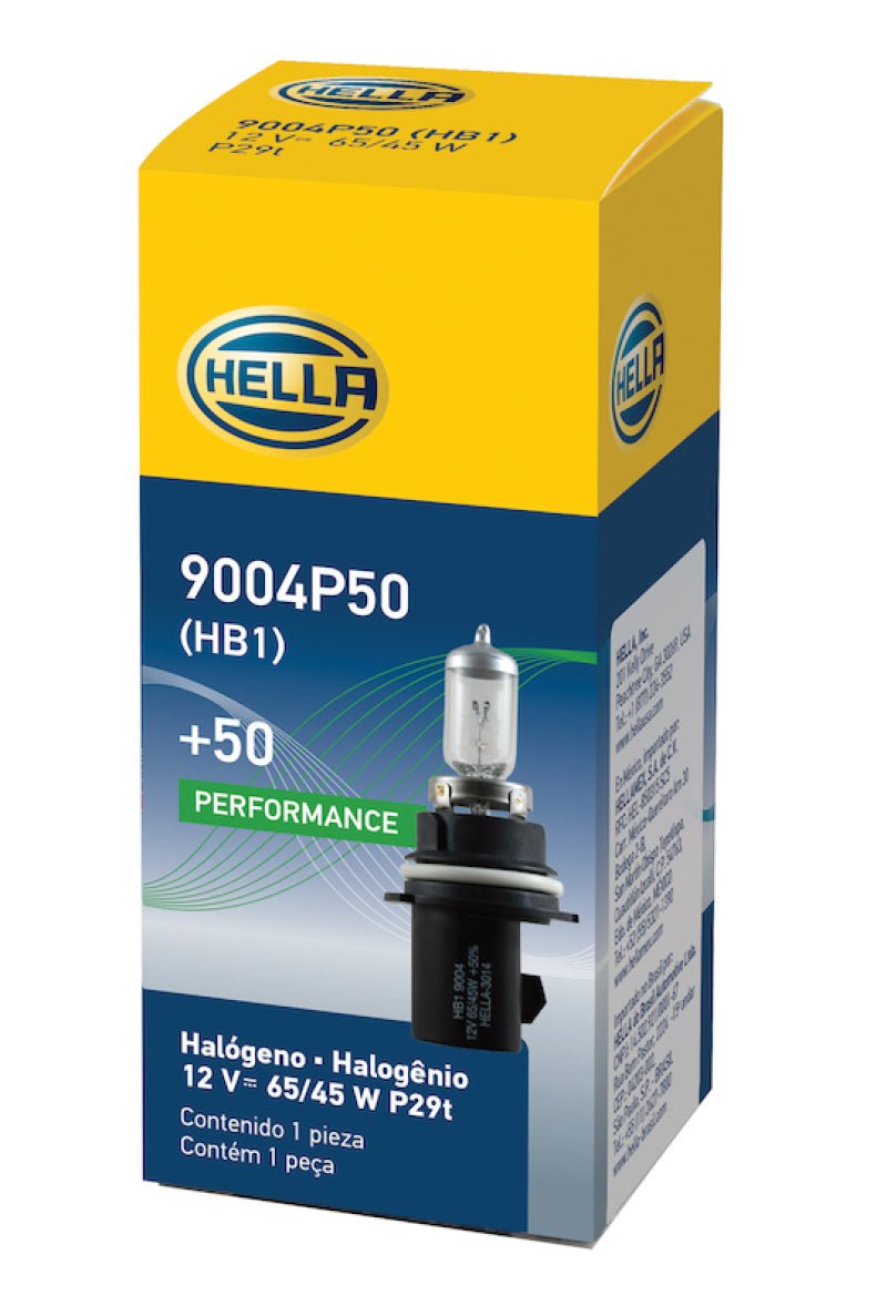 Hella - Hella Bulb 9004 12V 65/45W P29T T4625 +50 - Demon Performance