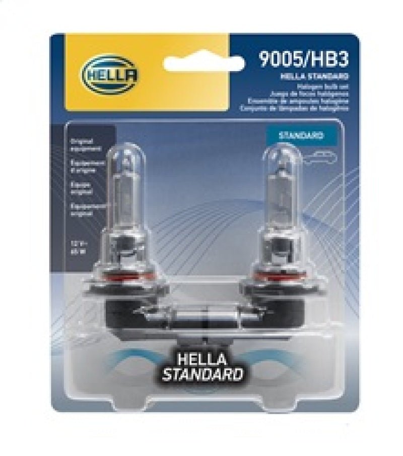 Hella - Hella Bulb 9005/Hb3 12V 65W P20D T4 (2) - Demon Performance
