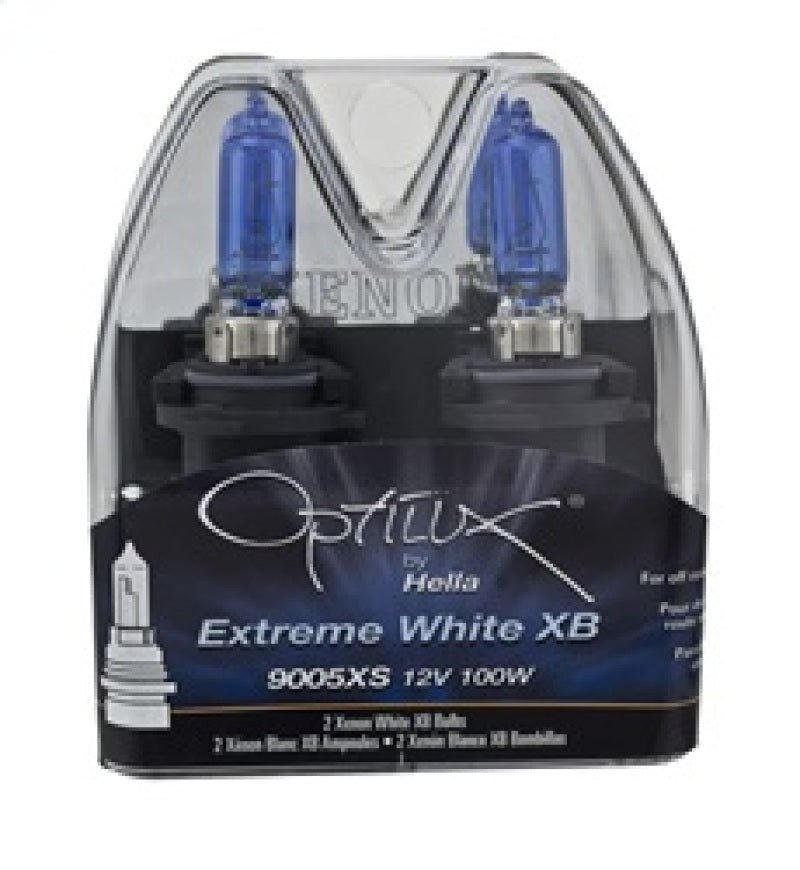 Hella - Hella Bulb 9005XS 12V 100W XEN WHT XB (2) - Demon Performance