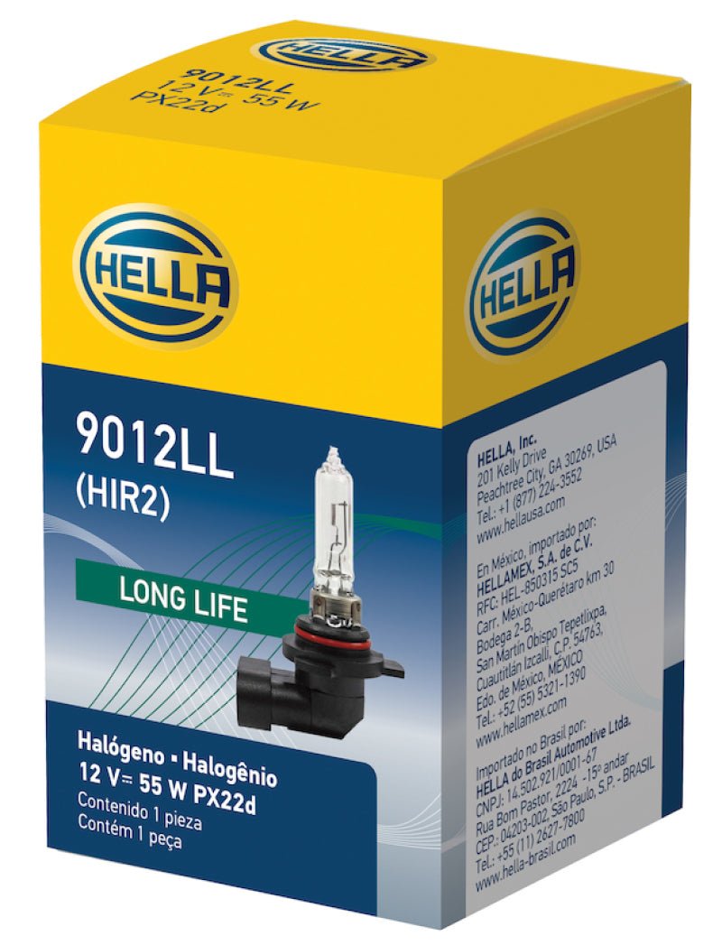 Hella - Hella Bulb 9012LL/HIR2 12V 55W PX22d - Demon Performance