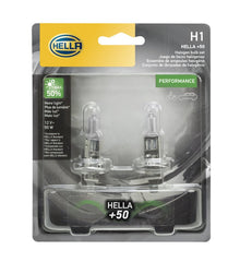 Hella - Hella Bulb H1 12V 55W P145S T25 +50 (2) - Demon Performance
