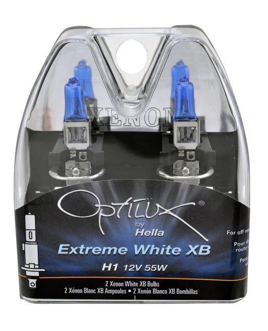 Hella - Hella Bulb H1 12V 55W Xen Wht Xb (2) - Demon Performance