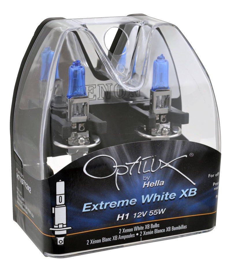Hella - Hella Bulb H1 12V 55W Xen Wht Xb (2) - Demon Performance
