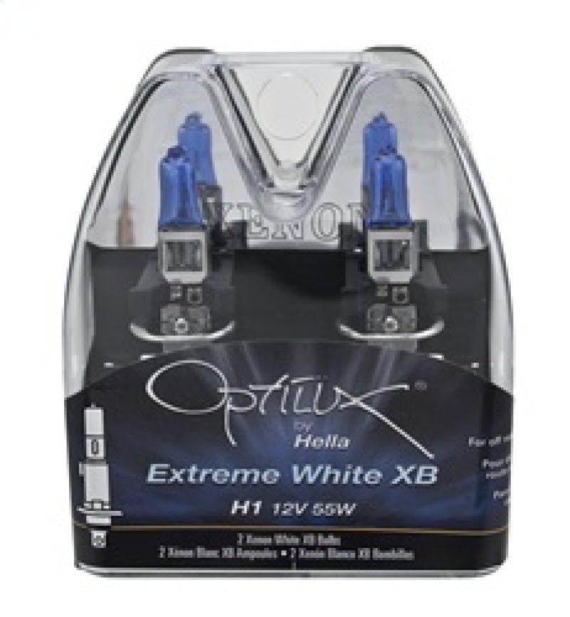 Hella - Hella Bulb H1 12V 55W Xen Wht Xb (2) - Demon Performance